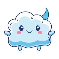 Pillow cloud creature