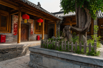 Shaolin temple in Dengfeng  Henan province, China