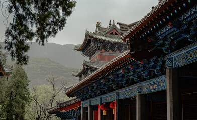Shaolin temple in Dengfeng  Henan province, China