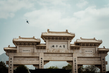 Shaolin temple in Dengfeng  Henan province, China