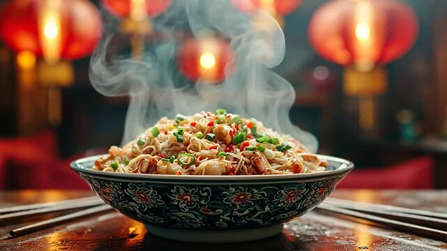 steamed crab garlic vermicelli video