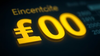 Close-up of glowing credit score number with financial documents, symbolizing financial health, trust, and creditworthiness for banking and loan applications.