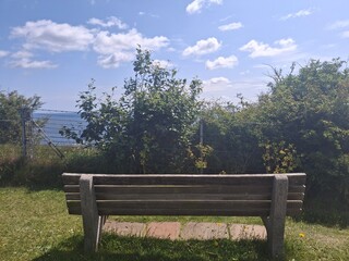 Bench with no view