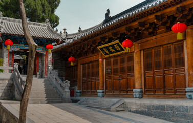 Shaolin temple in Dengfeng  Henan province, China