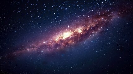 galaxy background, stars in the dark space, galaxy on dark background