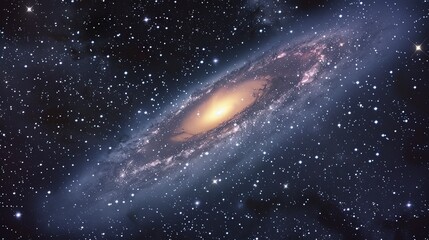 galaxy background, stars in the dark space, galaxy on dark background