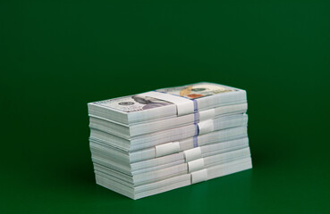 Dollar Currency, Currency Banknotes, Money Business and Exchange, Financial Planning and Financial Investment