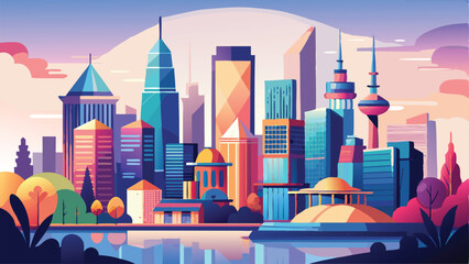 city-landscape-design-silhouette-vector-new-style