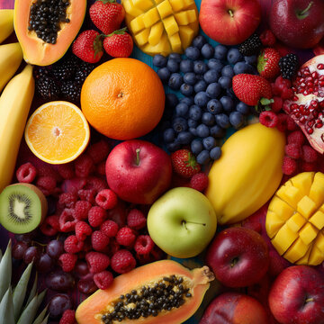 Obstplatte, Obst, gesund