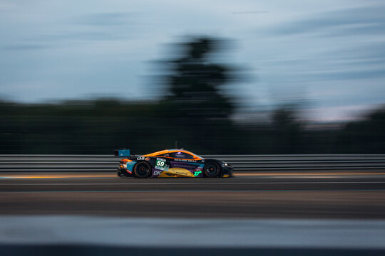 McLaren 720S LMGT3 Evo go fast at the track