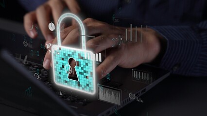 Cyber security protection and cyber security strategies against cyber threats, system hacks,...