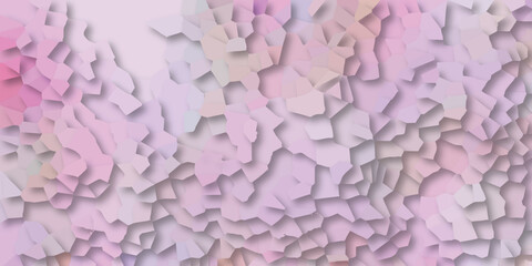 Abstract geometric composition of soft pink and lavender tones creating a mosaic-like textured pattern background suitable for various applications
