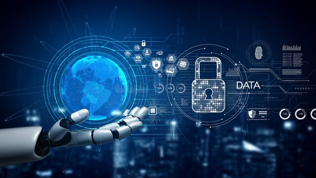 Cyber security protection and cyber security strategies against cyber threats, system hacks, digital breaches, network attacks, and safeguarding data with strong cyber security infrastructure. Muxer