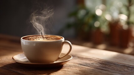 Barista Preparing Coffee with Steam
