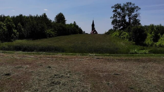 Parafia Błęd&oacute;w in the Summer, dąbrowa g&oacute;rnicza