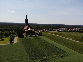 Parafia Błędów in the Summer, dąbrowa górnicza
