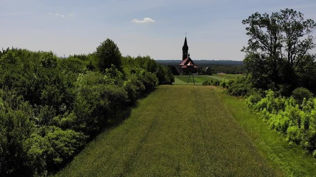 Parafia Błęd&oacute;w in the Summer, dąbrowa g&oacute;rnicza