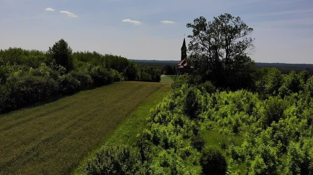 Parafia Błęd&oacute;w in the Summer, dąbrowa g&oacute;rnicza