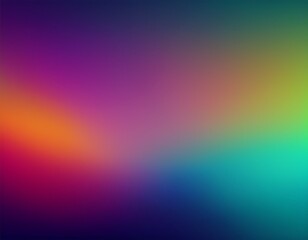 Obraz premium blur gradient background design contemporary art walllpaper with brigh neon blending colors retro futuristic style