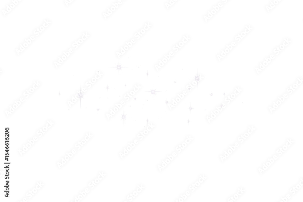 Poster luminous sparks dancing with shimmering stars, creating magical light overlay for graphic design, fe