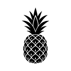 Obraz premium Pineapple vector illustration
