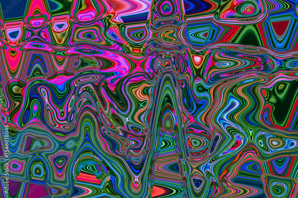 Aufkleber pixel pattern of a digital glitch /abstract background, pattern of a digital glitch.