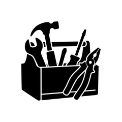 Simple tool box icon