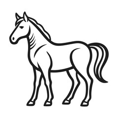 horse vector illustration