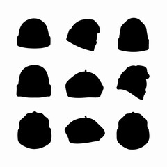 Silhouette hat collection for winter season fashion