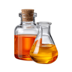 Glass containers with liquid extracts showcasing vibrant colors and organic textures suitable for food, drinks, and wellness projects