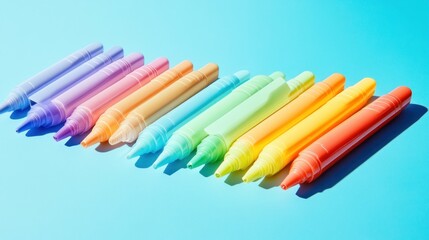 Fototapeta premium Colorful Crayons