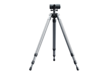 Empowering stories waiting to be told captured on this silver tripod a tool for visionaries on transparent background