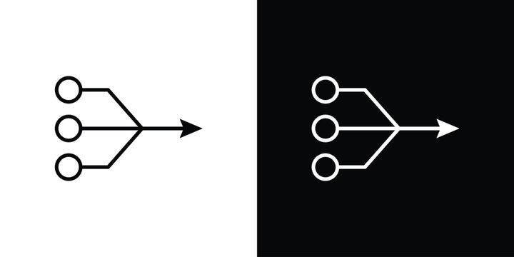 Simplify icon in black. flat graphic vector icon