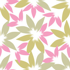 Vintage seamless floral pattern. Ditsy style background of small flowers. Ditsy floral over light . Small flower pattern for fashion, wrapping, printing on fabrics and surface