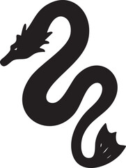 Snake silhouette 2