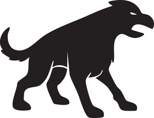 Hellhound silhouette