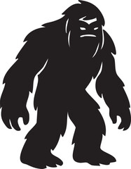 Yeti silhouette