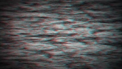 Static digital noise glitch animation background for abstract retro technology theme