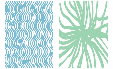 Groovy hippie 70s backgrounds. Waves, swirl, twirl pattern. Twisted and distorted vector texture in trendy retro psychedelic style. 