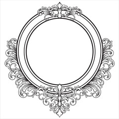 Elegant Ornate Vintage Frame Design