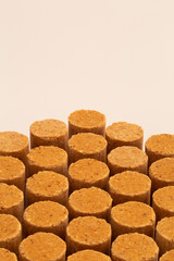 close up of paçocas