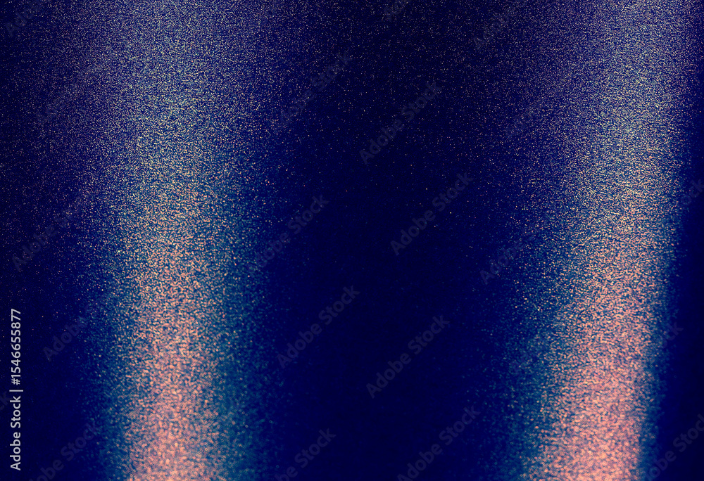 Poster Abstract background with sandy grain texture and gradient effect. Dark navy and black design with