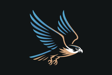 Eagle logo Vector Art, Icons, and Graphics for Designers 

