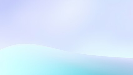 Obraz premium Abstract Mint Green and Lavender Gradient Background Soft Pastel Color Blend Smooth Wave Design