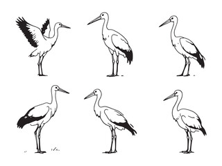 Obraz premium Stopwatch Classic Timer Icon Set