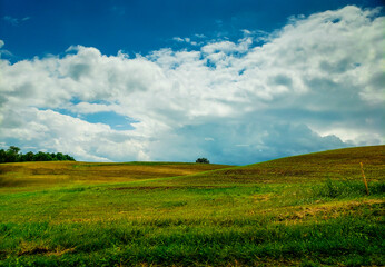 Rural Landscape in Late Spring, Holmes County, Ohio