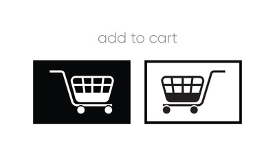 cart shopping icon. shopping cart vector. online shoppin