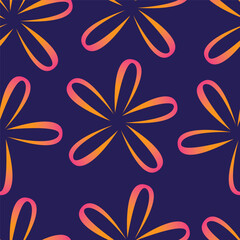 Fototapeta premium seamless floral pattern