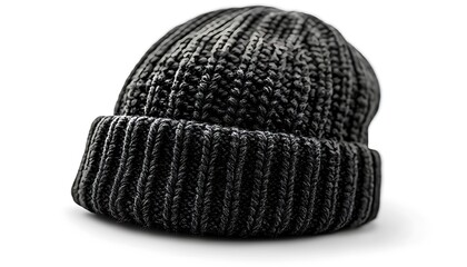 Winter Knit Beanie Mockup Stylish & Warm Hat Design
