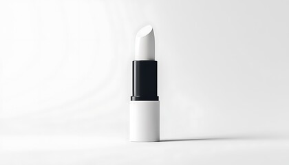 Elegant Lipstick Mockup Clean White Design
